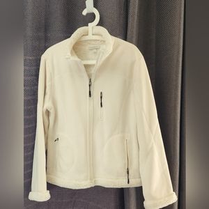 Winter Faux Fur Cream Coat, NWT